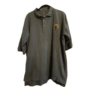 Kentucky Wildcats Polo Shirt Men L Blue Logo Active Knights NCAA Vintage Golf